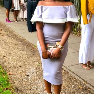 Lilac Wedding Guest Dress